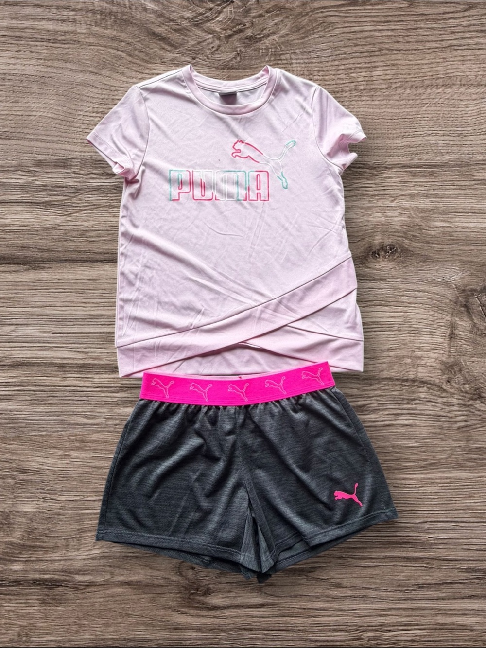 Girls Puma Matching Set Size Small